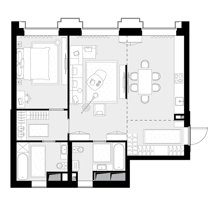 ЖК «Высотка на Жукова», Москва | Жилой комплекс «Высотка на Жукова», КРОСТ